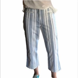 Ralph Lauren kick crops rope detail twill fabric